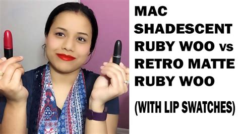 ruby woo matte vs retro matte